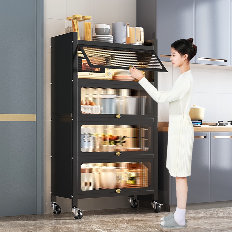 Kệ đa năng nhà bếp có nắp đậy kín thép carbon sơn không gỉ SIÊU XỊN - SIÊU ĐẸP - SIÊU BỀN