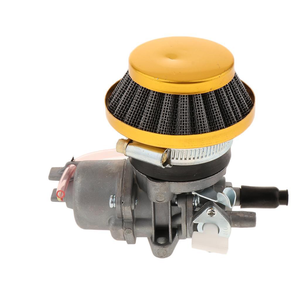 Carburetor With Air Filter For 47cc 49cc Dirt Bike Go Kart