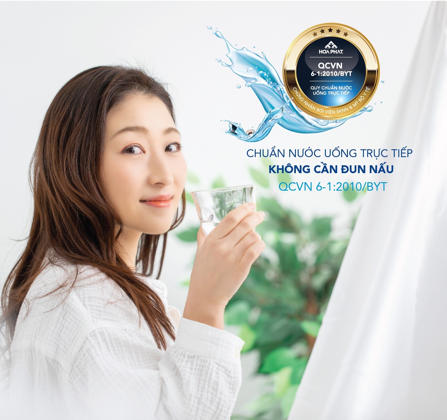 Máy Lọc Nước RO Nóng Lạnh 10 Lõi Hòa Phát HWBR1A-1021 - Đạt Chuẩn Uống Trực Tiếp Tại Vòi - Bảo Hành 36 Tháng - Hàng Chính Hãng