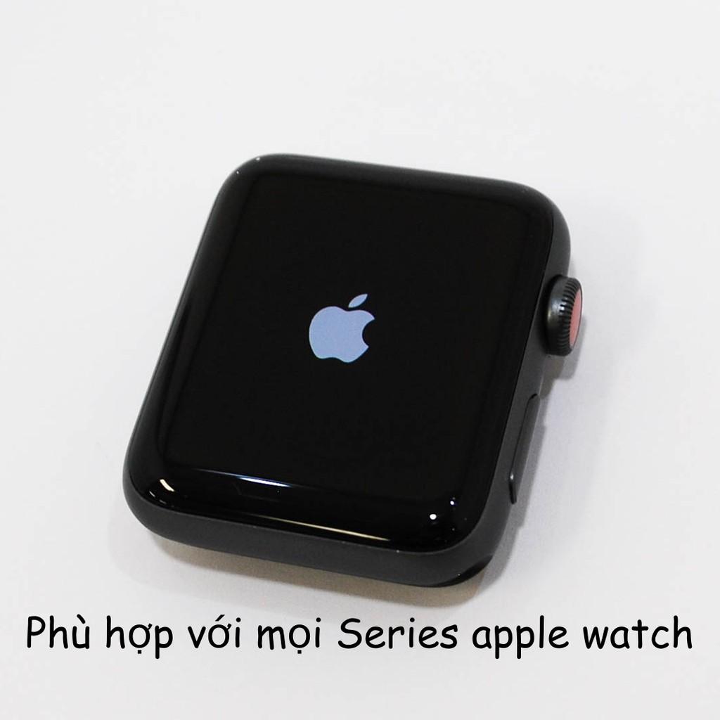 Dây da cho Apple Watch handmade da thật Alran