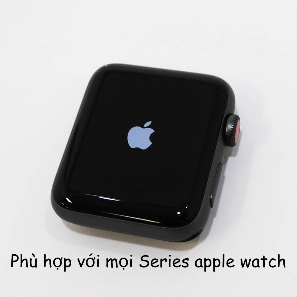 Dây da cho Apple Watch handmade da thật Alran (đủ size)