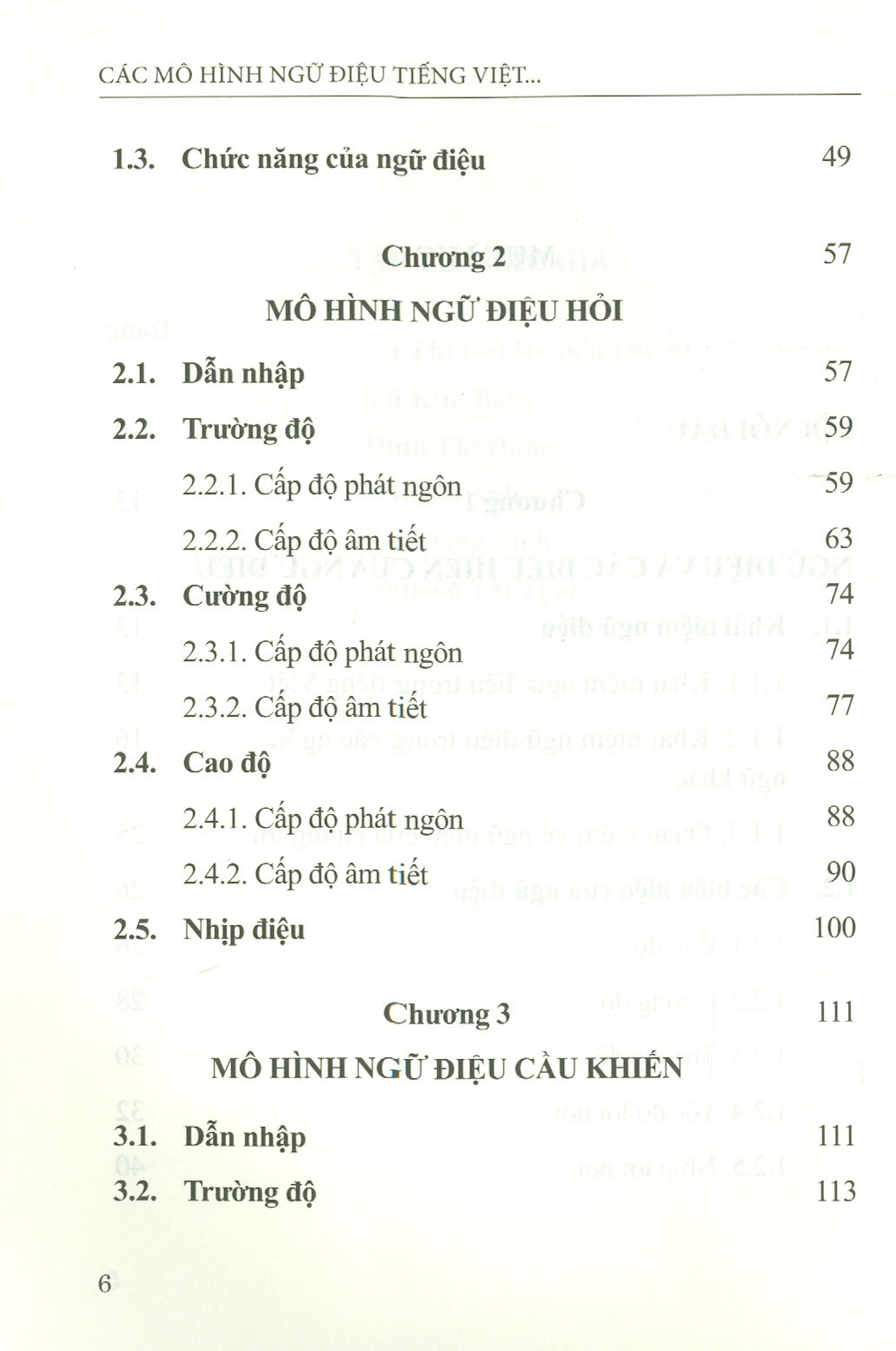 Các Mô Hình Ngữ Điệu Tiếng Việt Theo Mục Đích Giao Tiếp