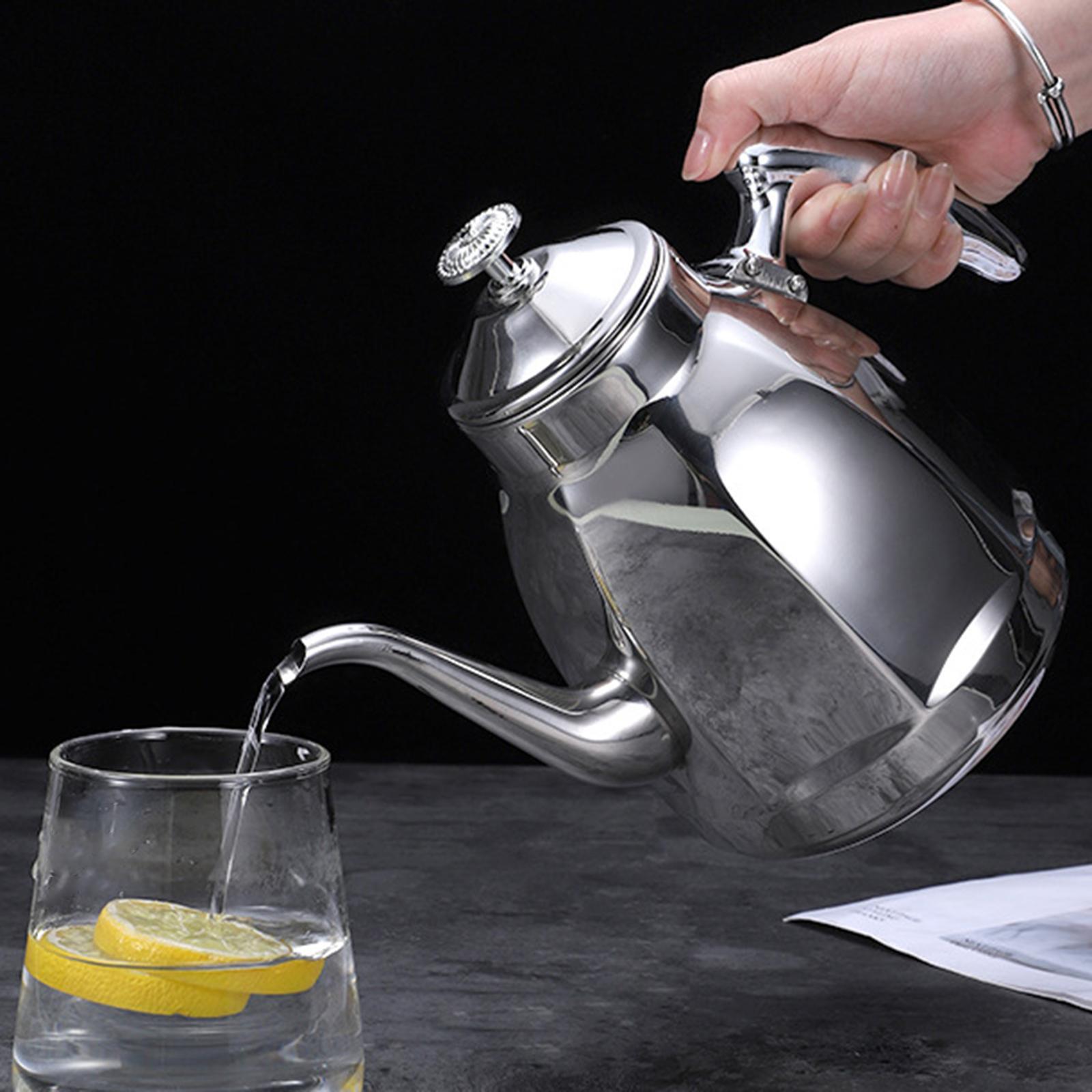Stainless Steel Kettle Stovetop Tea Kettle for Travel .5L