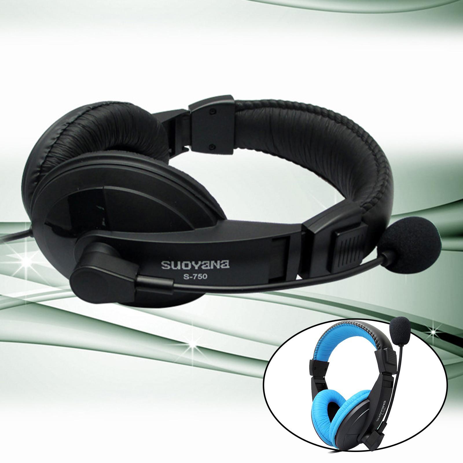 Over-Ear Gaming Headphone with .5mm Bass Surround for Laptop