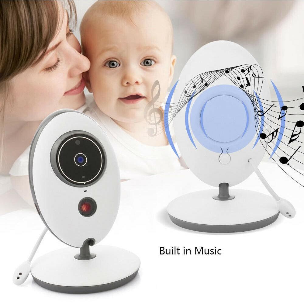 Máy báo khóc kiểm soát nhiệt độ có chế độ quay ban đêm Baby Monitor 2.4Ghz RoHS CE - Home and Garden