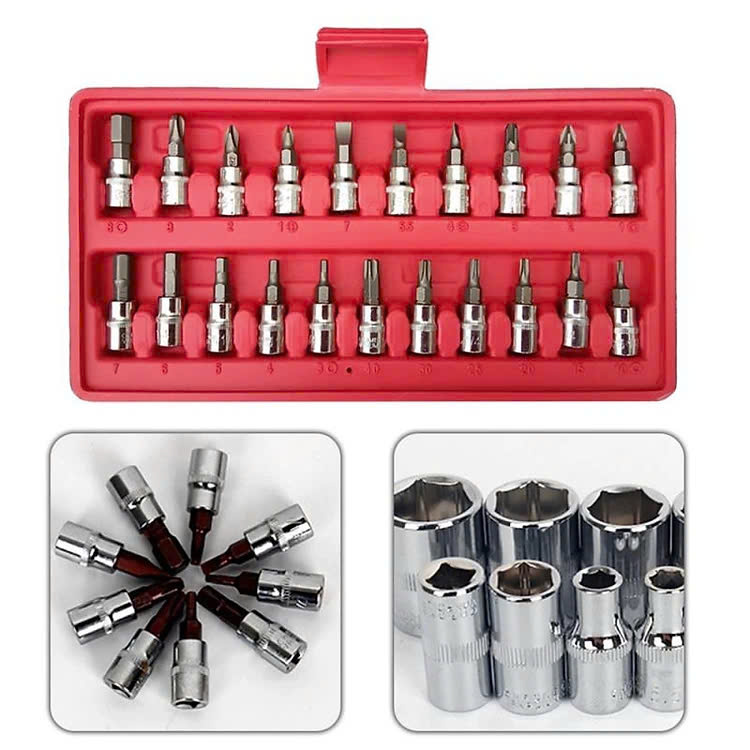 Bộ dụng cụ tháo vặn ốc vít TV-46, Bộ dụng cụ mở ốc vít 46 chi tiết - Hàng chính hãng