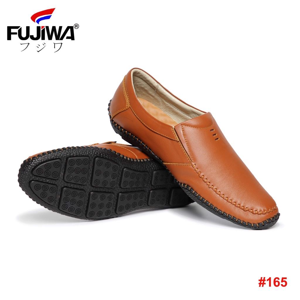 Giày Lười Da Nam Da Bò Fujiwa - HV165. 100% Da bò thật Cao Cấp loại đặc biệt. Giày được đóng thủ công . Còn Bò size 43