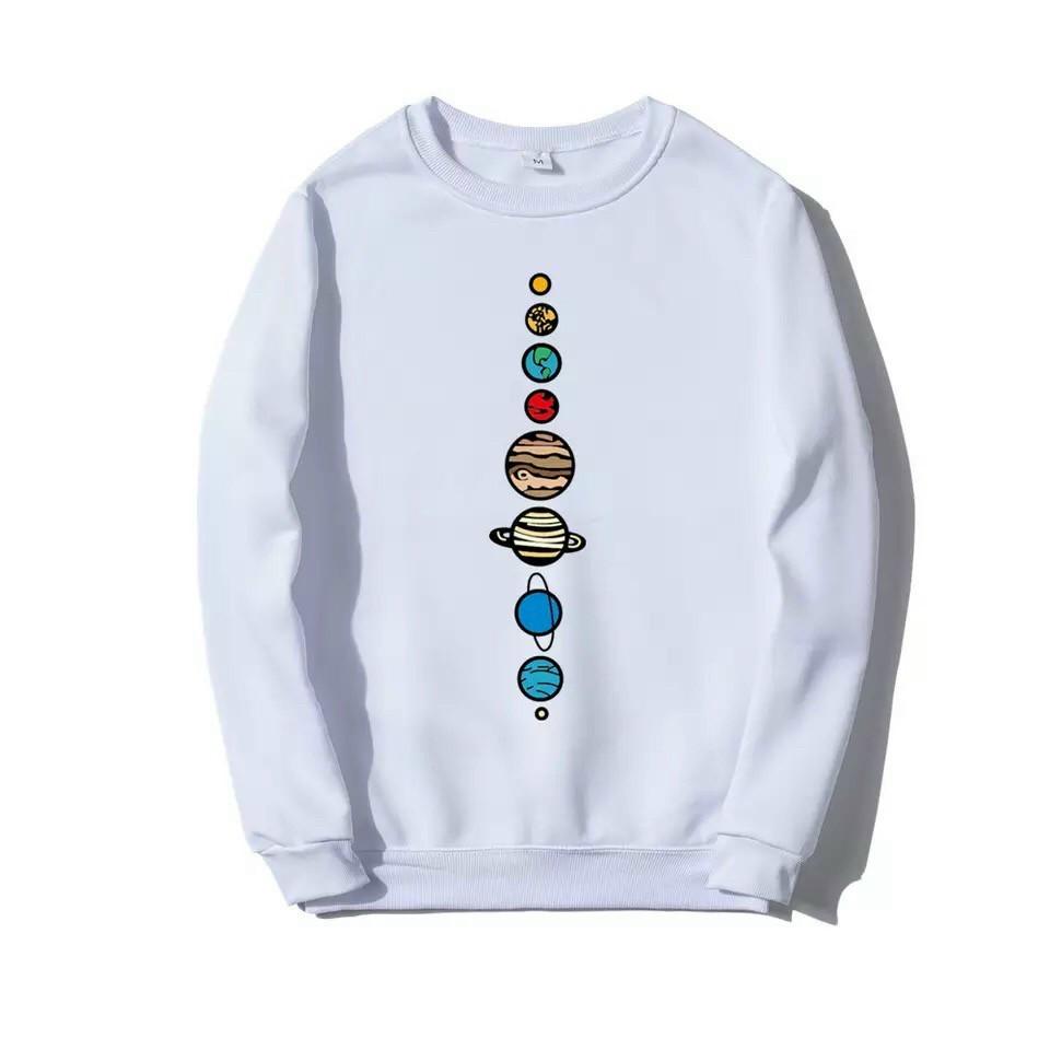 ÁO SWEATER UNISEX IN CÁC HÀNH TINH