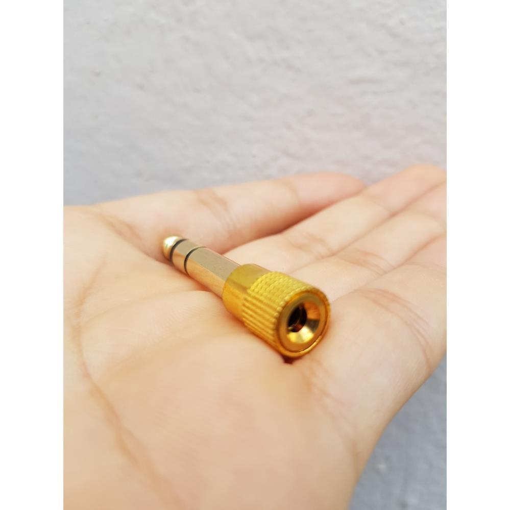 Jack chuyển đầu 6.5mm sang 3.5mm & 3.5mm sang 6.5mm | Jack chuyển đổi Guitar |