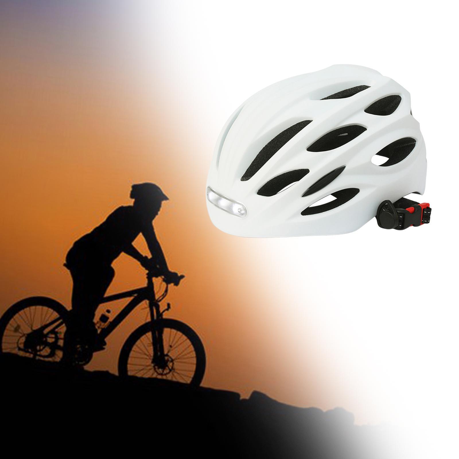Adult Bike Helmets Sports Helmets with LED Rear Light Riding Helmets