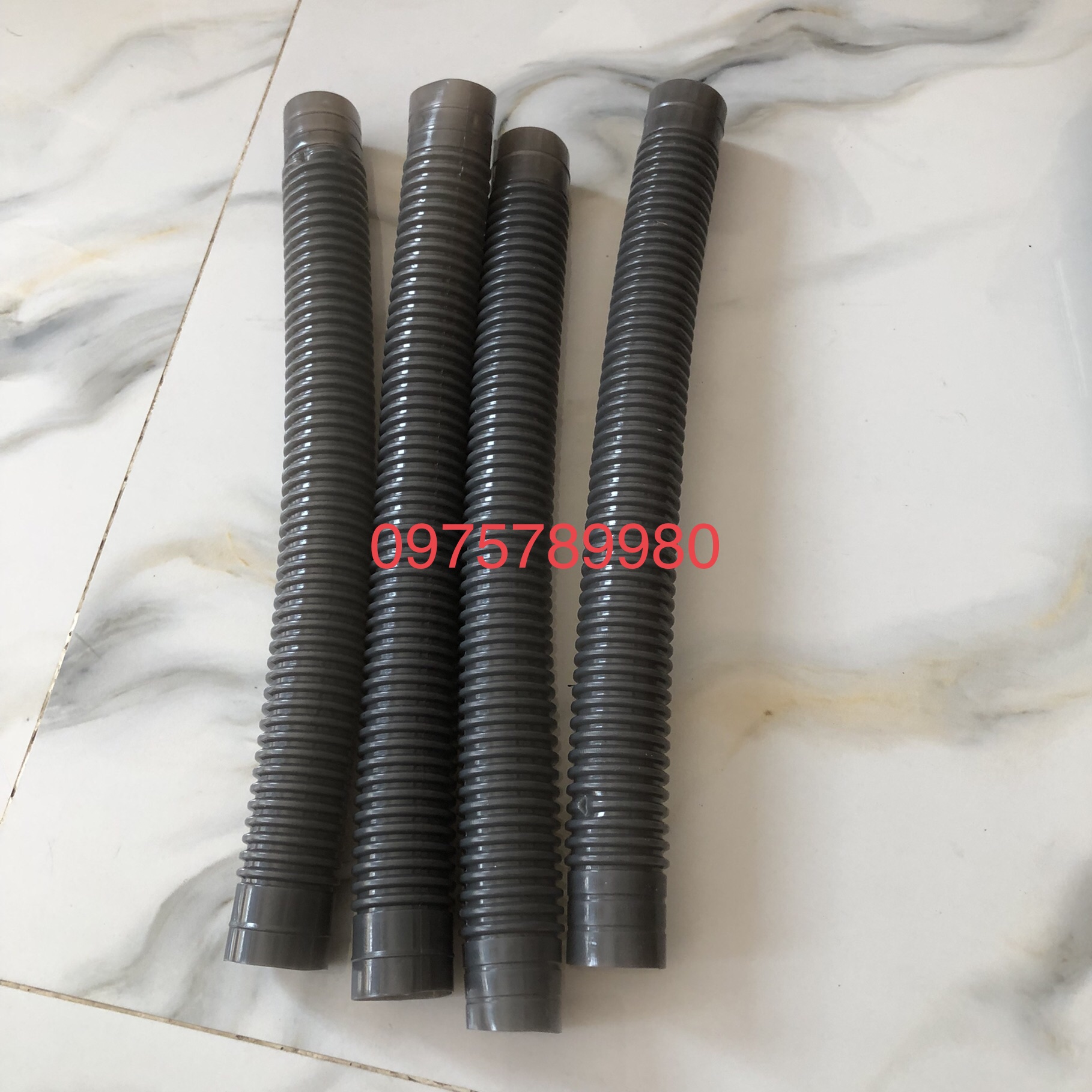 Bộ xả bồn rửa bát đôi-Xi phông bồn rửa bát nhựa