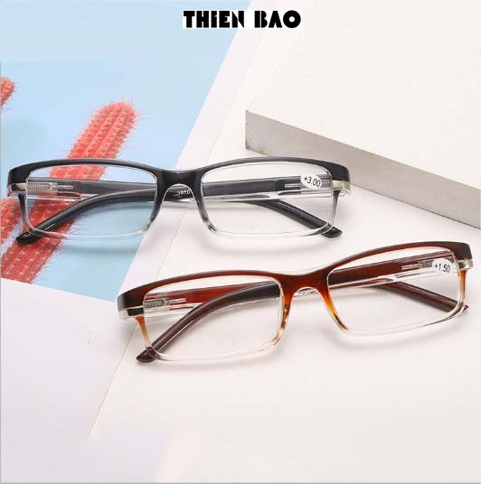 Kính lão thị, viễn thị trung niên thể thao KV213 tròng Nhật sáng rõ, gọng đeo thoải mái nhẹ nhàng NAM NỮ loại I