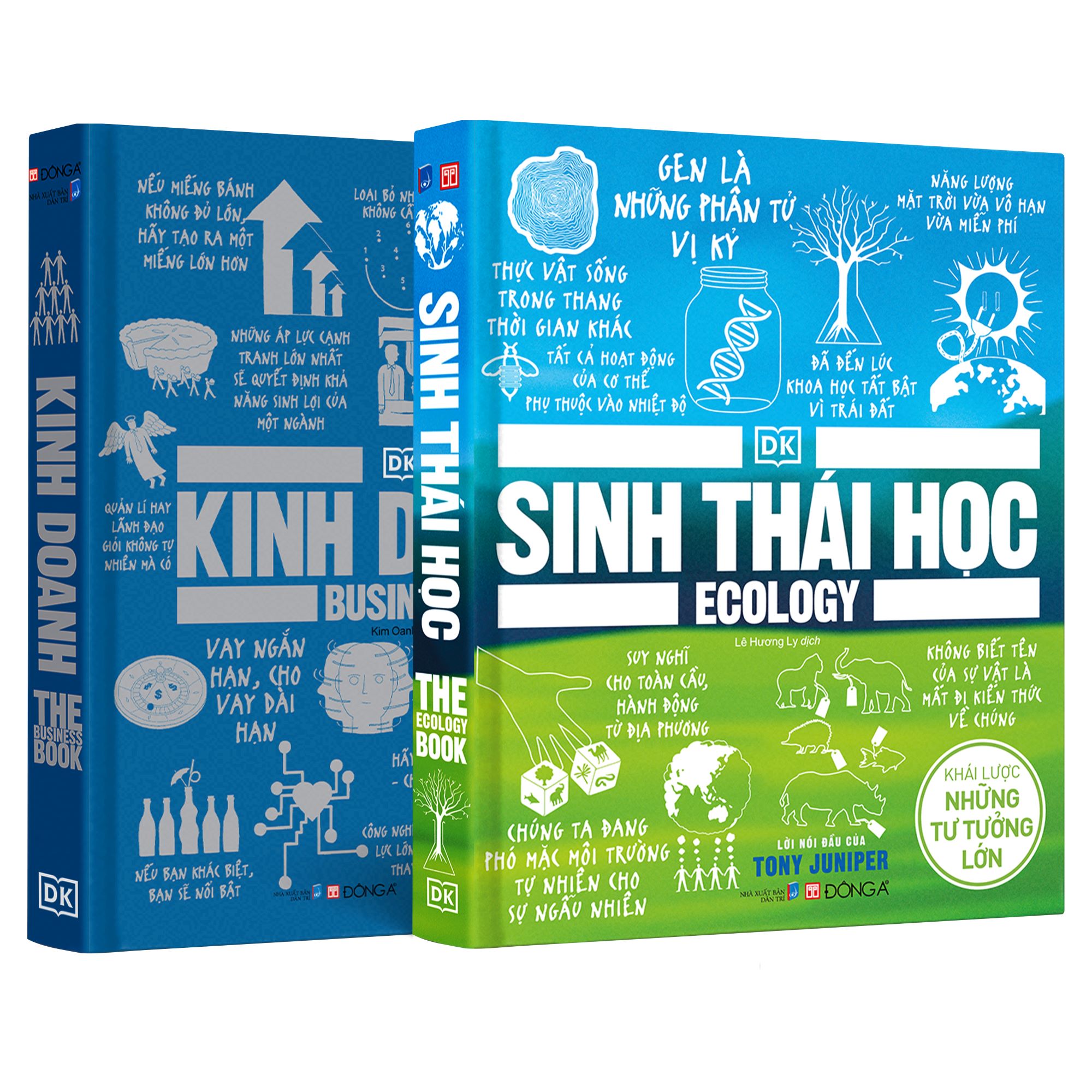 Combo 2 cuốn Khái lược: Sinh thái học - Khái lược những tư tưởng lớn và các lĩnh vực khác