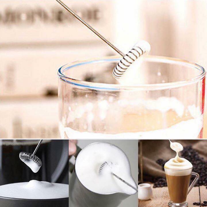 Dụng cụ tạo bọt cà phê, đánh trứng mini cầm tay