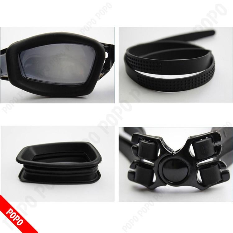 Kính bơi cận cho người lớn nam nữ có độ từ 1.5 độ đến 8.0 độ mắt kiếng bơi cận thị tráng gương chống UV