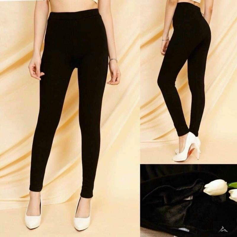 QUẦN LEGGING LÓT LÔNG (ẢNH CLIP THẬT CẬN CHẤT)