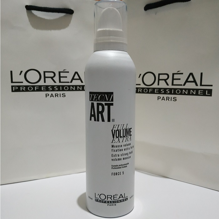 Moussse L'oreal Tecni.art Full Volume Extra tạo độ phồng cho tóc khi sấy 250ml