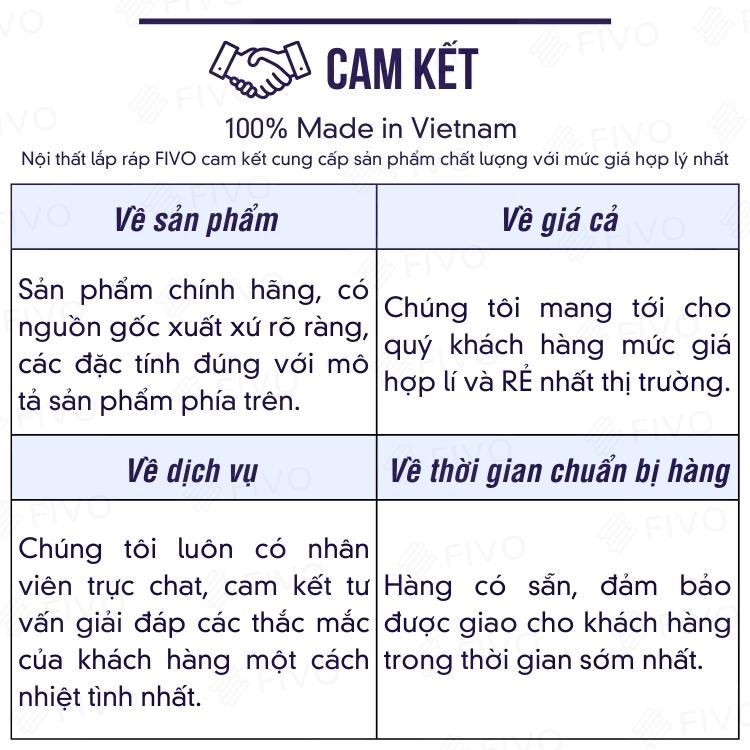 Combo Kệ Trang Trí Treo Tường Đủ Kích Thước Gỗ MDF FIVO FB40 Không Cần Khoan Với Móc Treo Inox - Hàng Chính Hãng