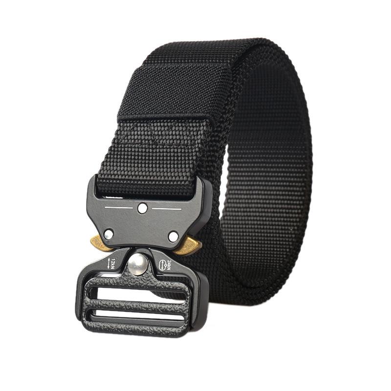 Quân Sự Mới Chiến Thuật Đai Quân Nylon Khóa Kim Loại Thắt Lưng Nam Dày Dây Lưng Cảnh Sát Săn Đào Tạo Phụ Kiện