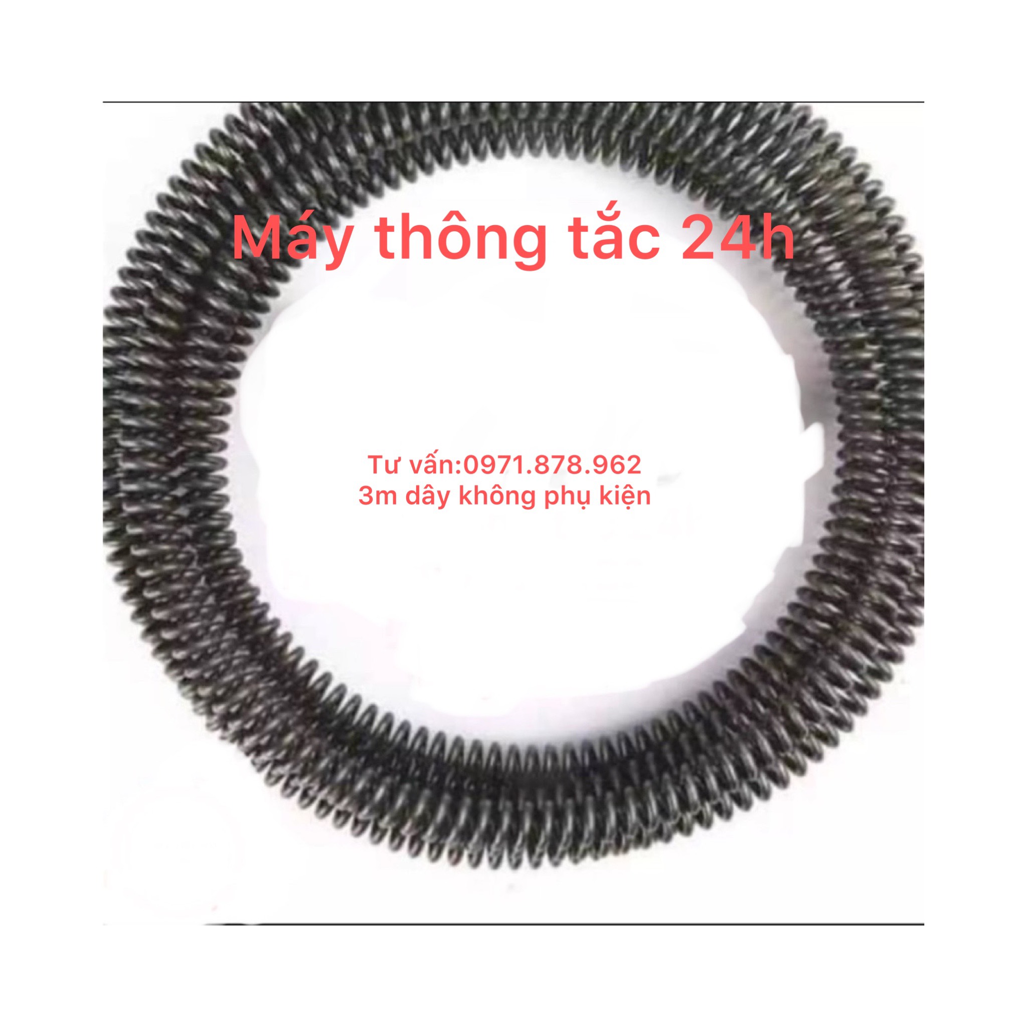 Dây thông tắc cống dài 3m dây phi 16