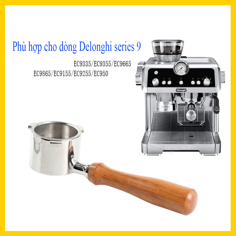 Tay pha Delonghi EC9335, 9665, 9155 | Bottomless Coffee Portafilter For Delonghi EC9335, 9665, 9155