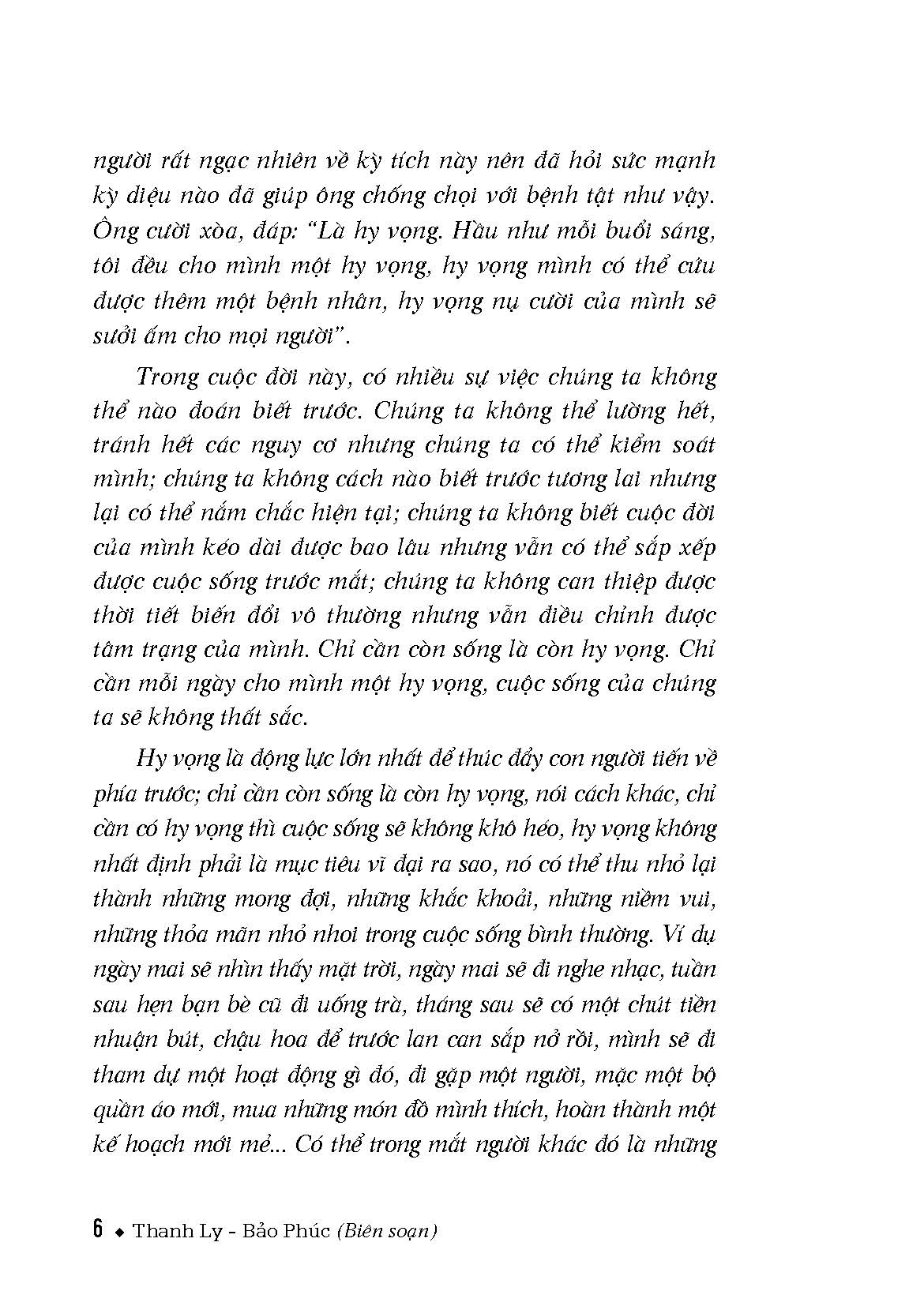 Mỗi Ngày Một Niềm Hy Vọng