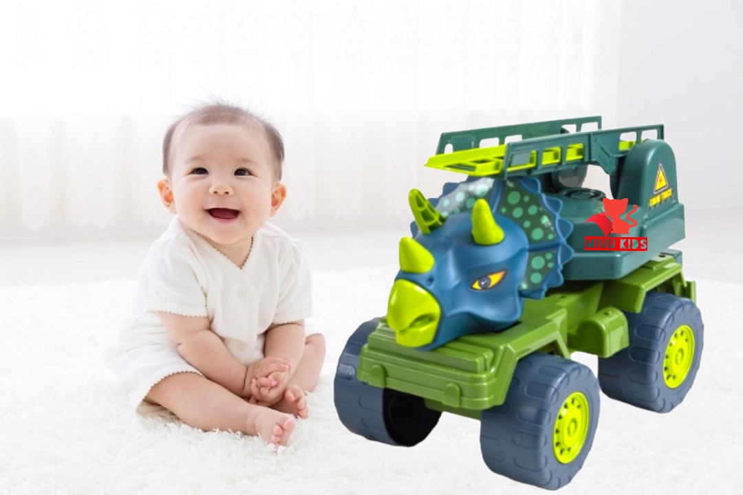 Ô Tô Có Thang Cứu Hoả Khủng Long  Size Đại  Hàng Việt Nam