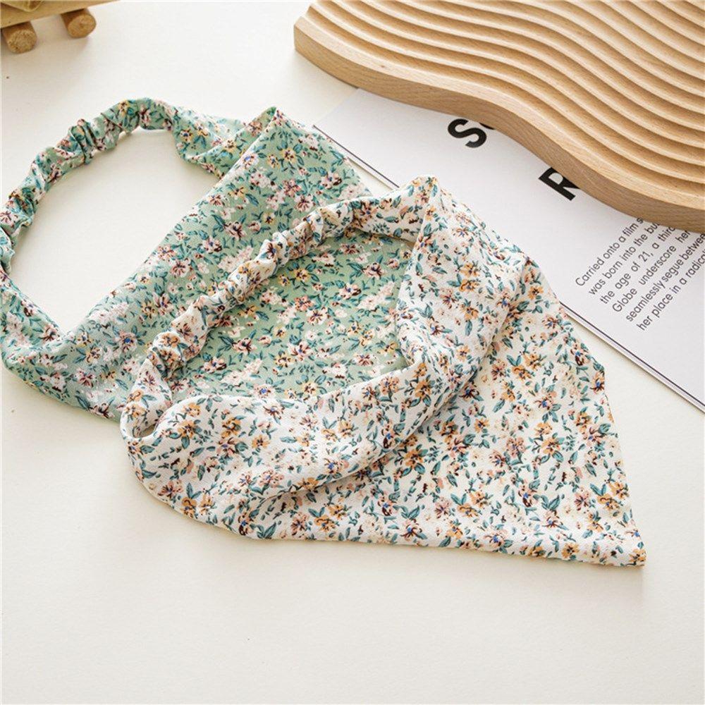 Băng Đô Co Giãn In Họa Tiết Hoa Phong Cách Bohemia Dành Cho Nữ