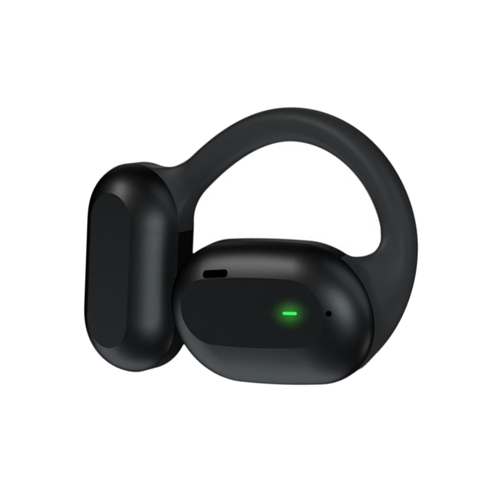 Single Ear Headphones Ear Hooks Right Ear Earbuds for Running Office Cycling