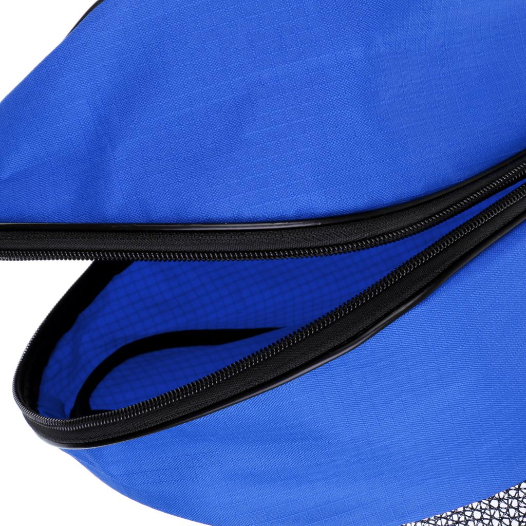 Waterproof Basketball Soccer Carrying Bag Volleyball Handbag Case with Adjustable Shoulder Strap Blue/Black/Red