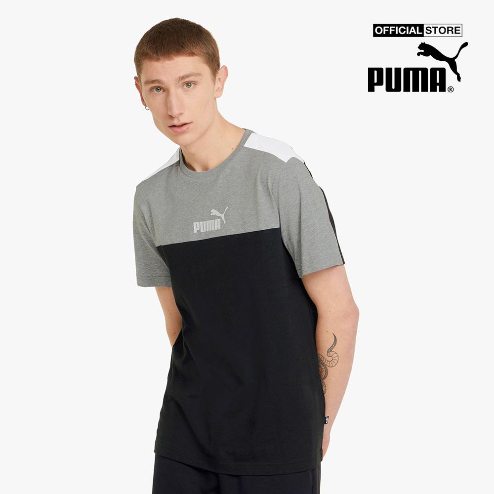 PUMA - Áo thun nam ngắn tay Essentials+ Block 847426