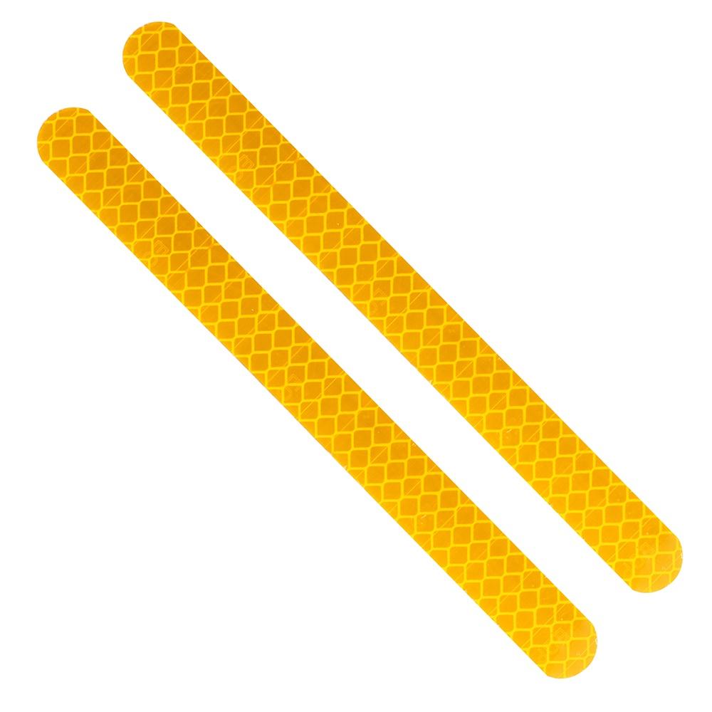 Set 2 miếng dán phản quang in logo cảnh báo cho gương chiếu hậu xe hơi