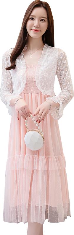 Áo khoác ren tà ngắn 11 C114