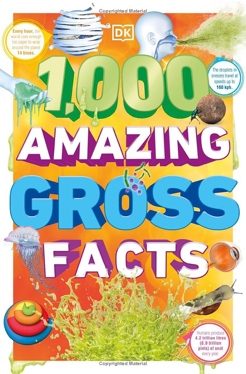 Sách ngoại văn: 1,000 Amazing Gross Facts