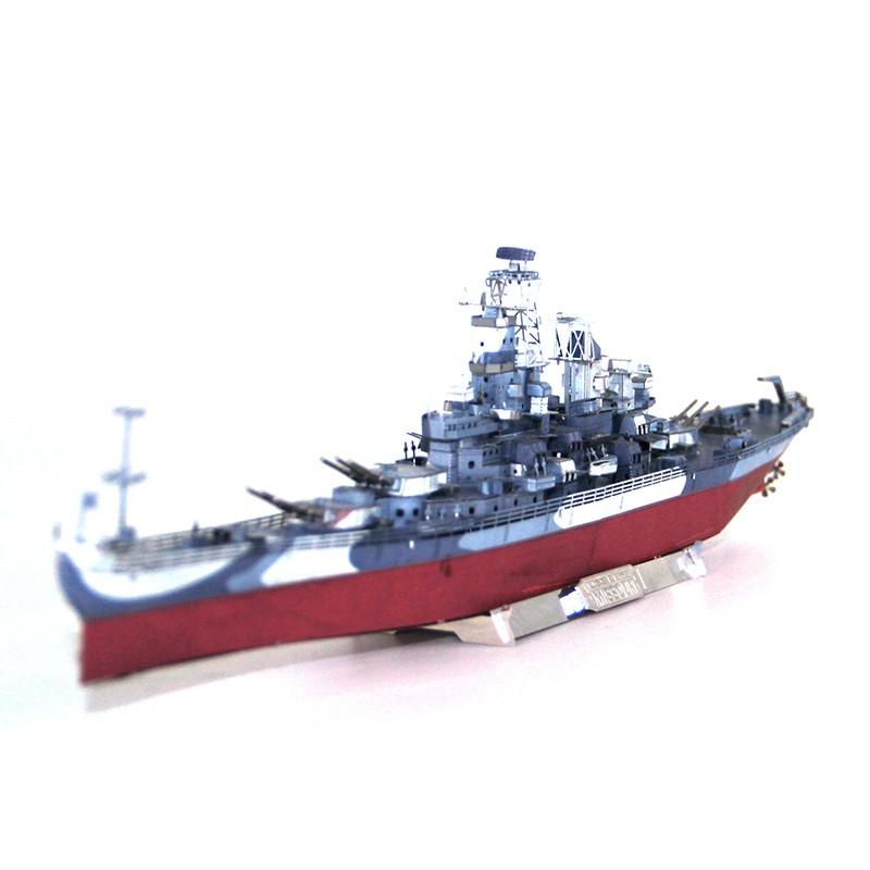 Mô Hình Lắp Ráp 3d Thiết Giáp Hạm USS Missouri – Hoa Kỳ