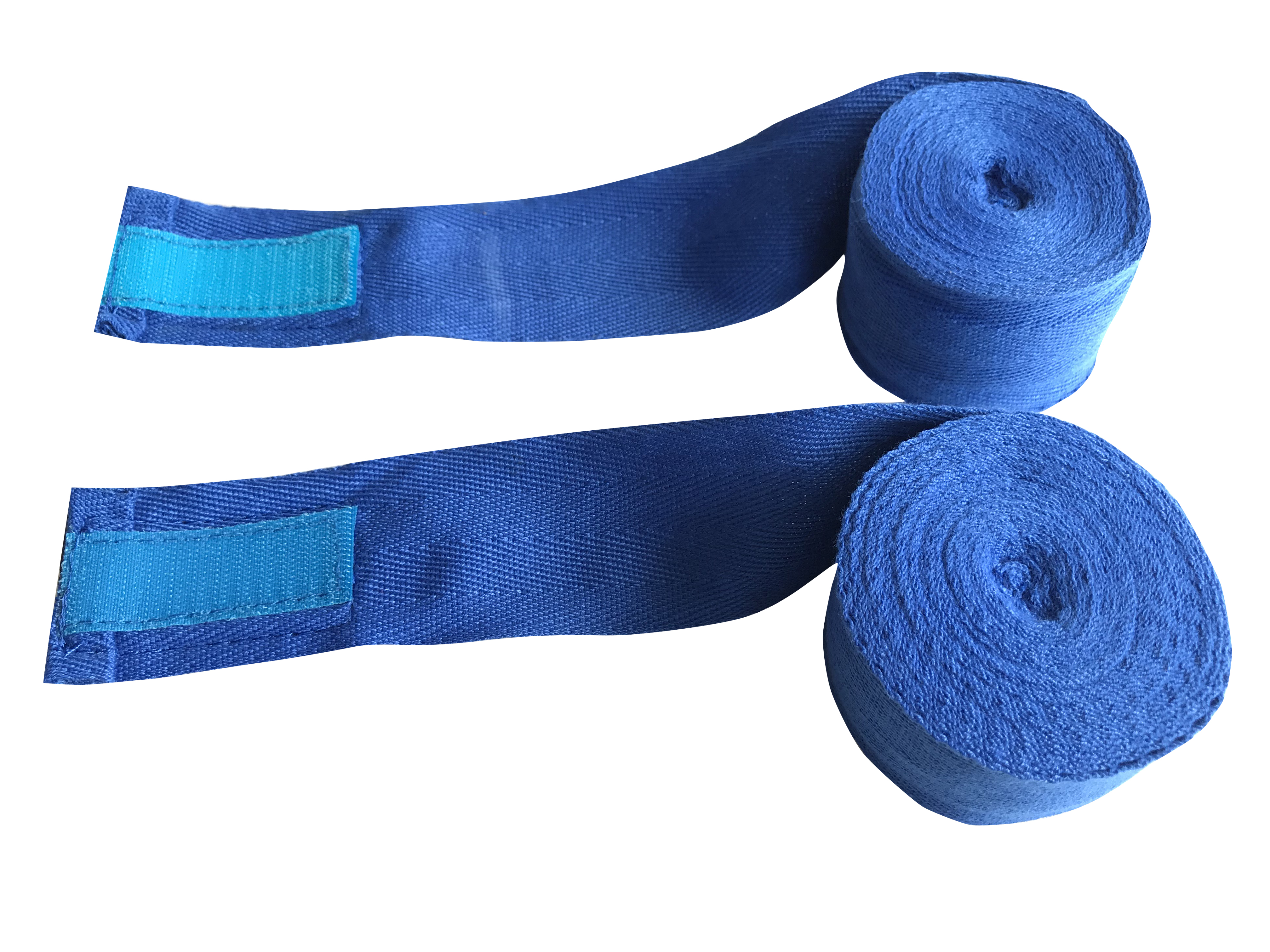 Găng tay boxing 10Oz màu xanh tặng băng đa 4m cao cấp