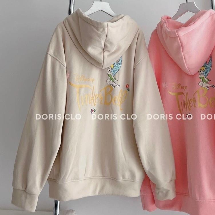 Áo Khoác Hoodie Unisex DONATAG Kiểu Zip Kéo Vải Nỉ PE Phối Nón Rộng Ulzzang Hàn Quốc Hot Trend Mới