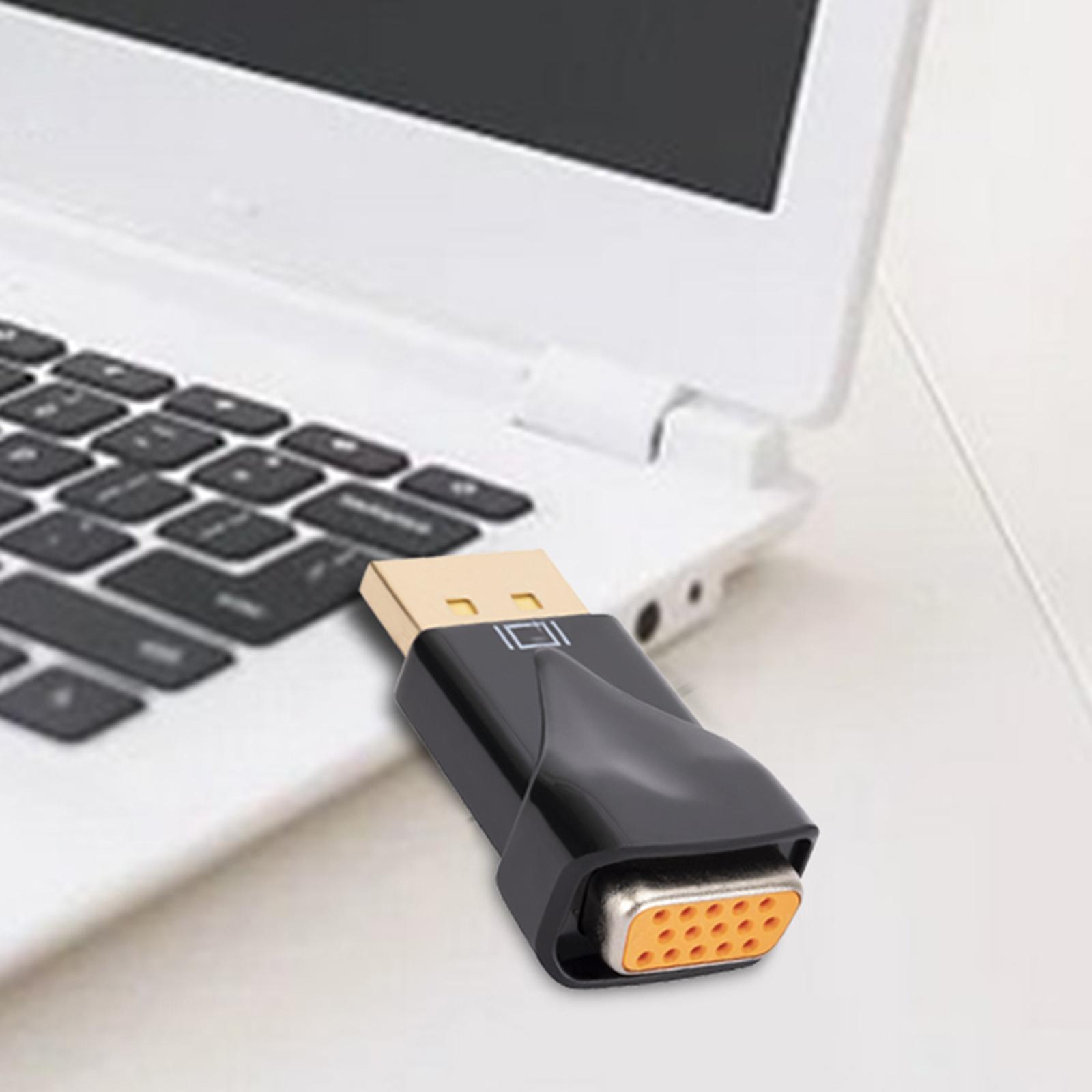 1080P to VGA Adapter Gold Plated Converter Plug and Play for PC