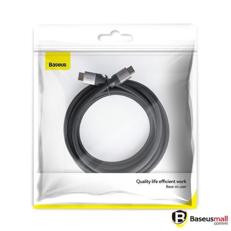 Baseus -BaseusMall VN Cáp HDMI siêu nét Baseus Enjoyment Series 4K (Hàng chính hãng)