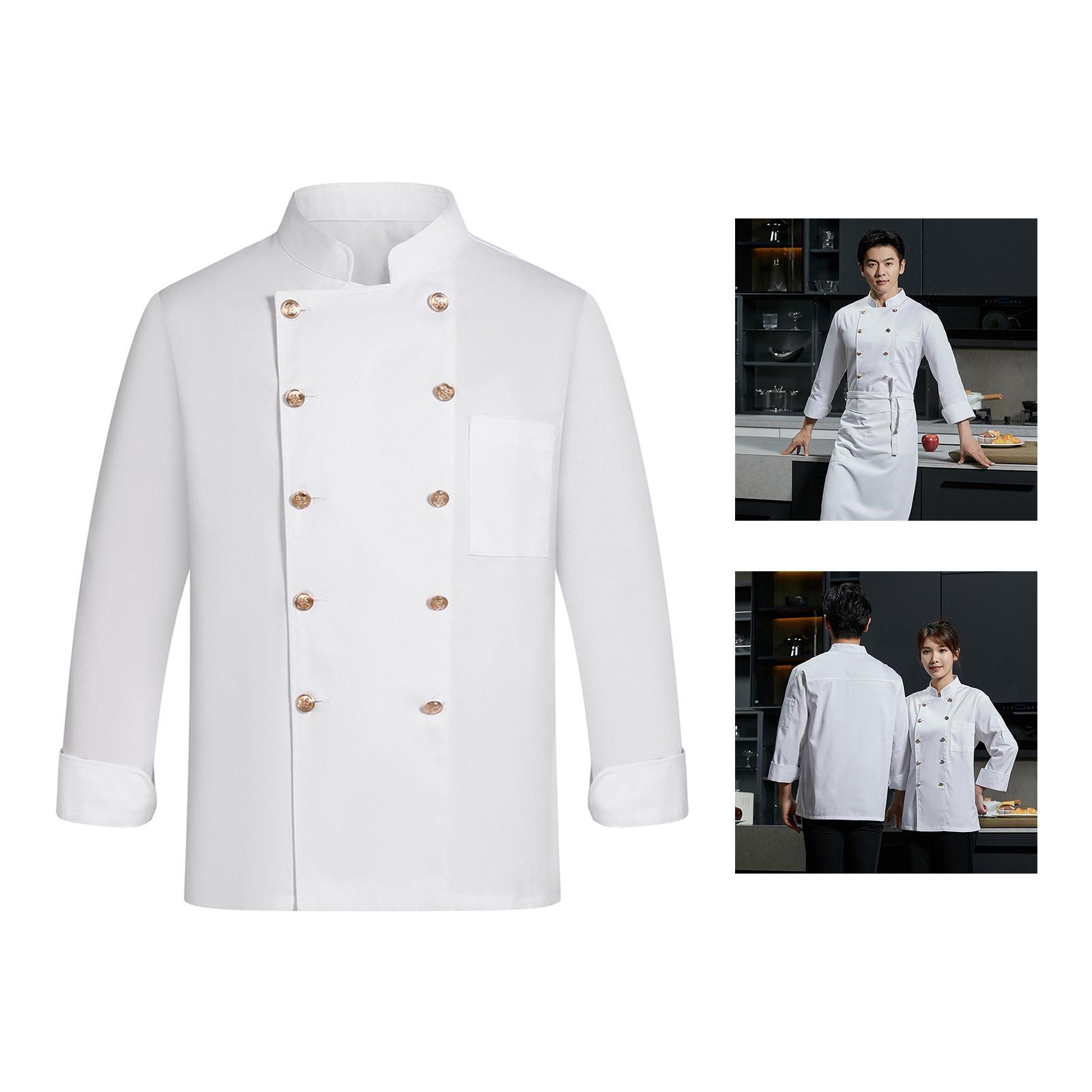 Chef Clothes Sweat Absorption Food Industry Waitress Waiter L