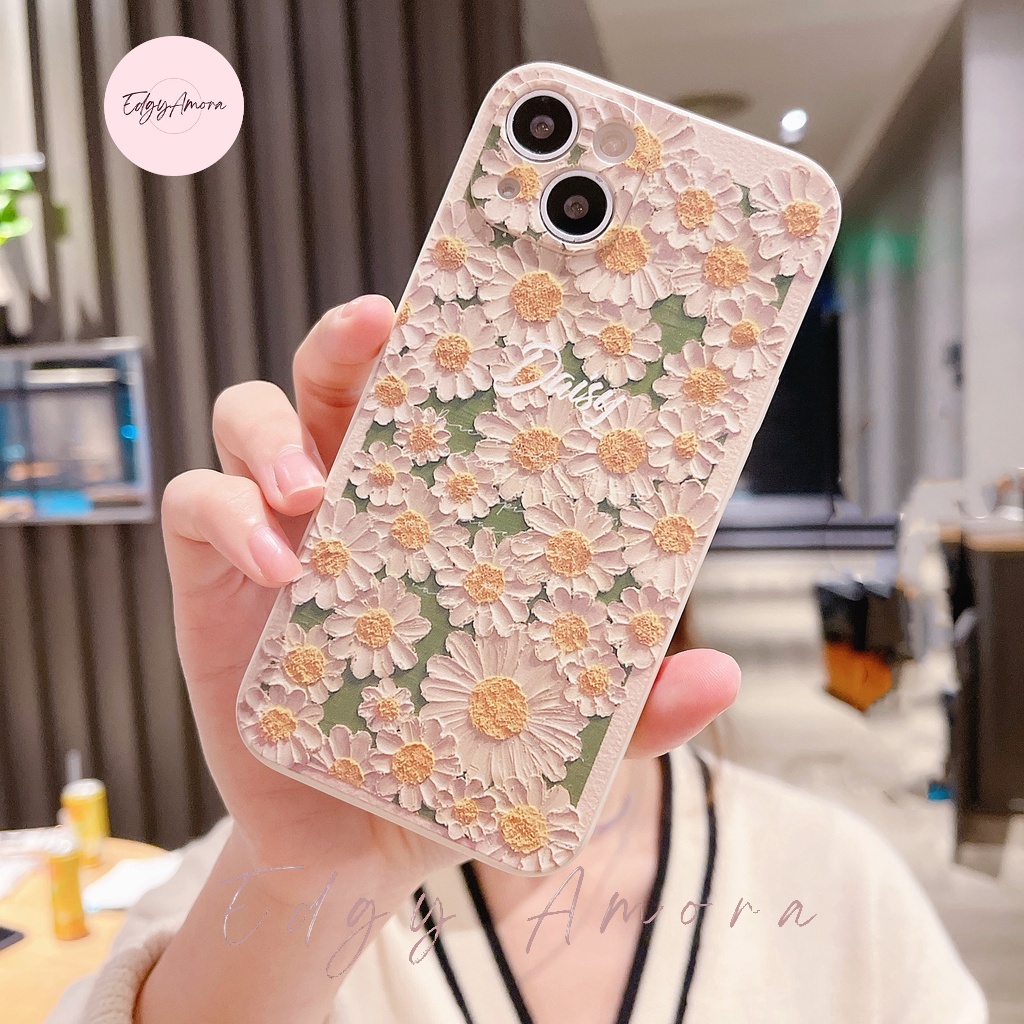 Ốp lưng Iphone chống sốc in hình hoa cúc dành cho Iphone 11 / Phone 11 Pro / Iphone 11 Pro Max / Iphone 12 / Iphone 12 Pro / Iphone 12 Pro Max / Iphone 13 / Iphone 13 Pro / IPhone 13 Pro Max / Iphone 14/ Iphone 14 Pro / Iphone 14 Pro Max