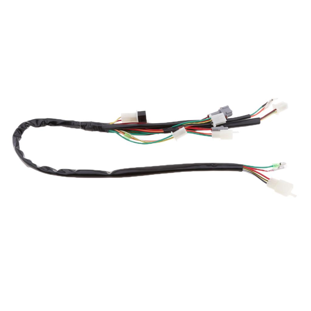 Wire Wiring Harness Loom Kit for Yamaha PW50 PW 50 Motorcycle Dirt Bike