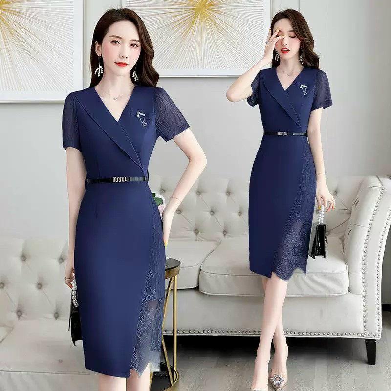 (HCM) Đầm body umi phối ren siêu xinh , thời trang nữ hot hit sang chảnh cho các nàng