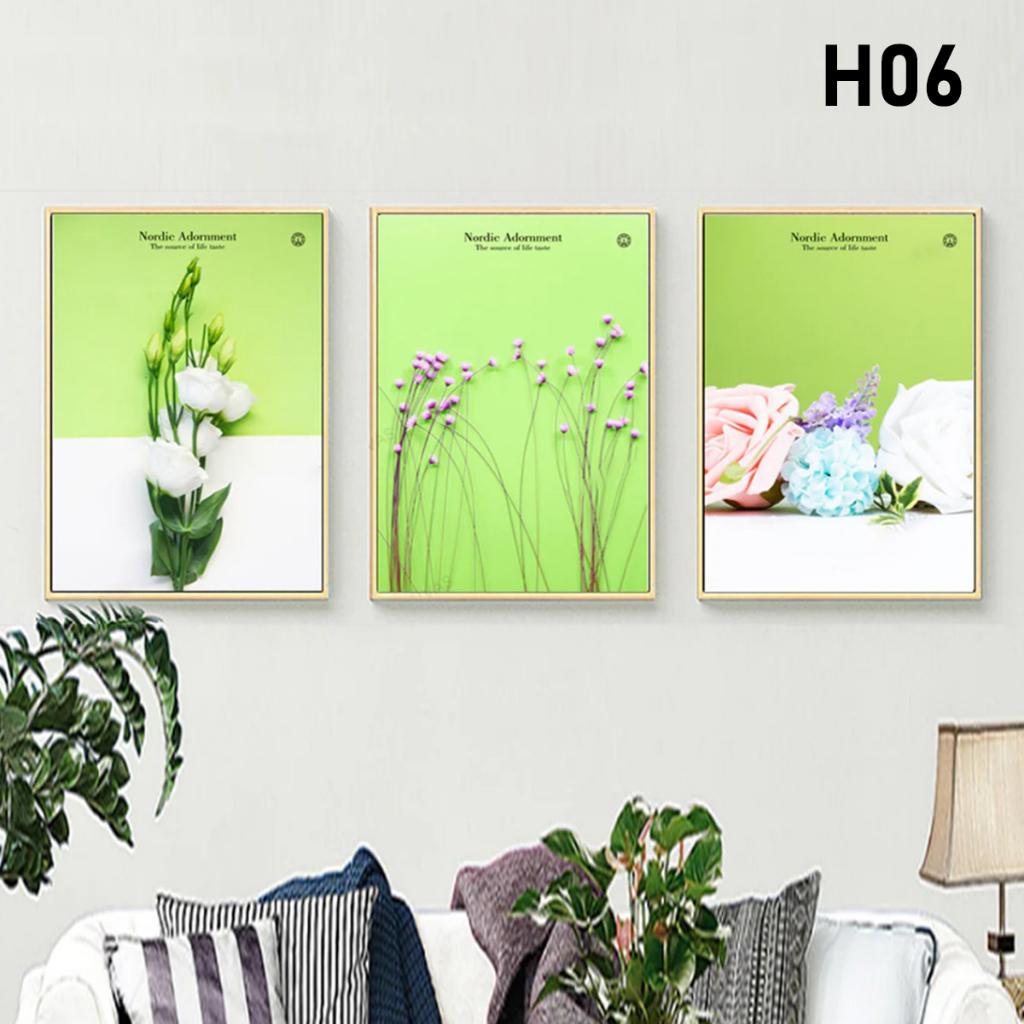 Set tranh treo tường, tranh dán tường phong cách hiện đại, tranh trang trí, canvas, HALO Decor