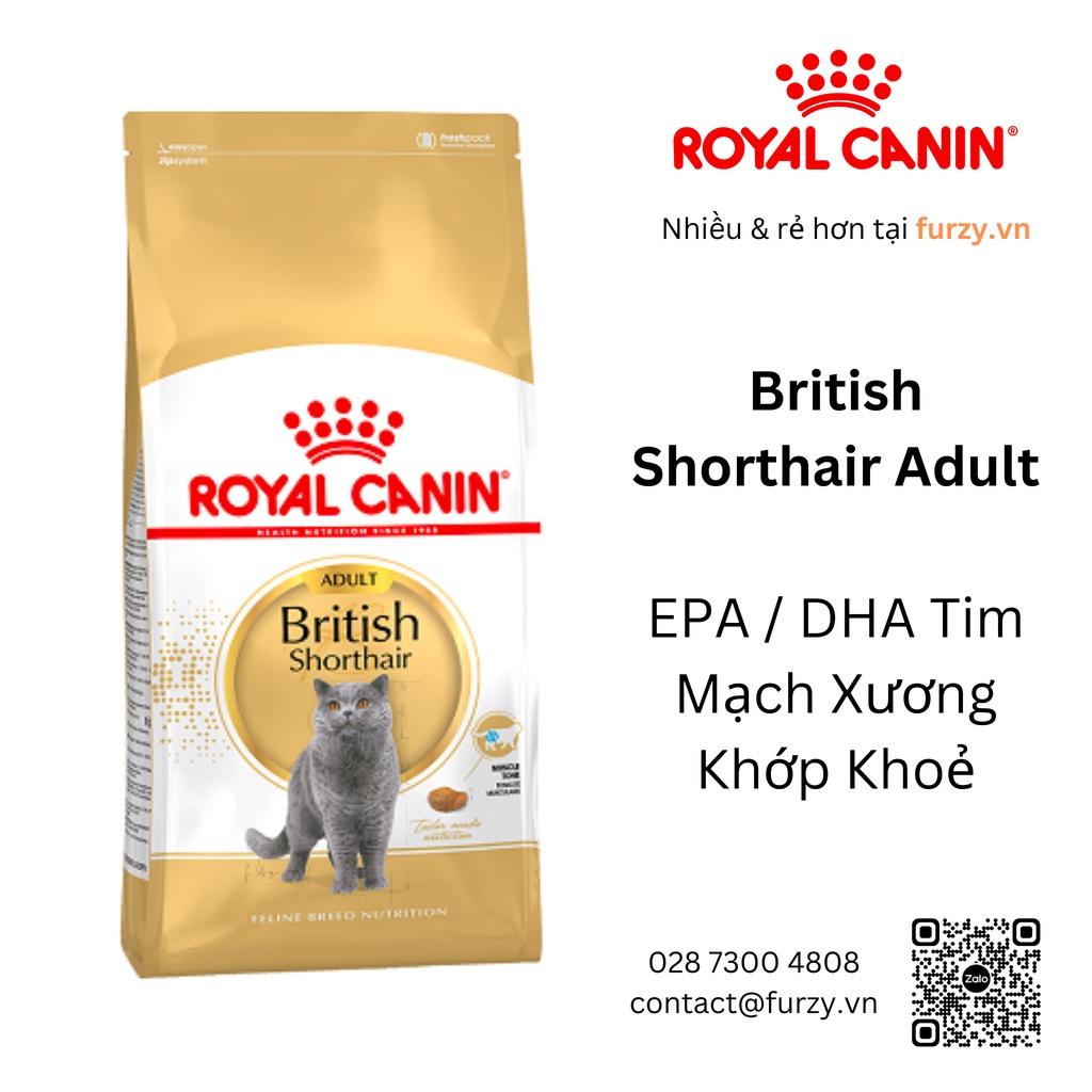 Royal Canin Thức Ăn Hạt Cho Mèo Anh Lông Ngắn Trưởng Thành British Shorthair Adult