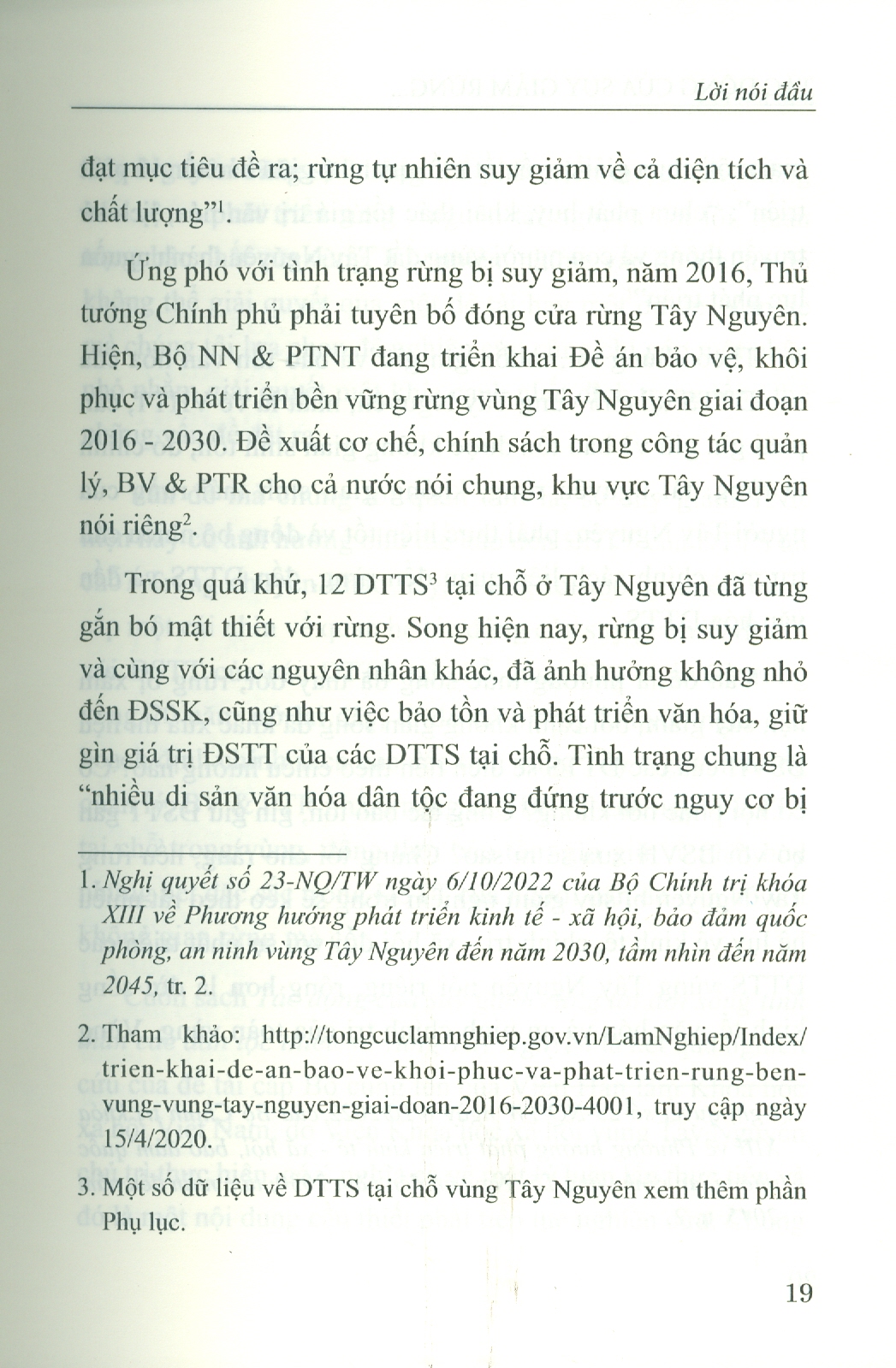Tác Động Của Suy Giảm Rừng Tới Đời Sống Tinh Thần Các Dân Tộc Thiểu Số Vùng Tây Nguyên (Sách chuyên khảo) - TS. Phạm Xuân Hoàng chủ biên