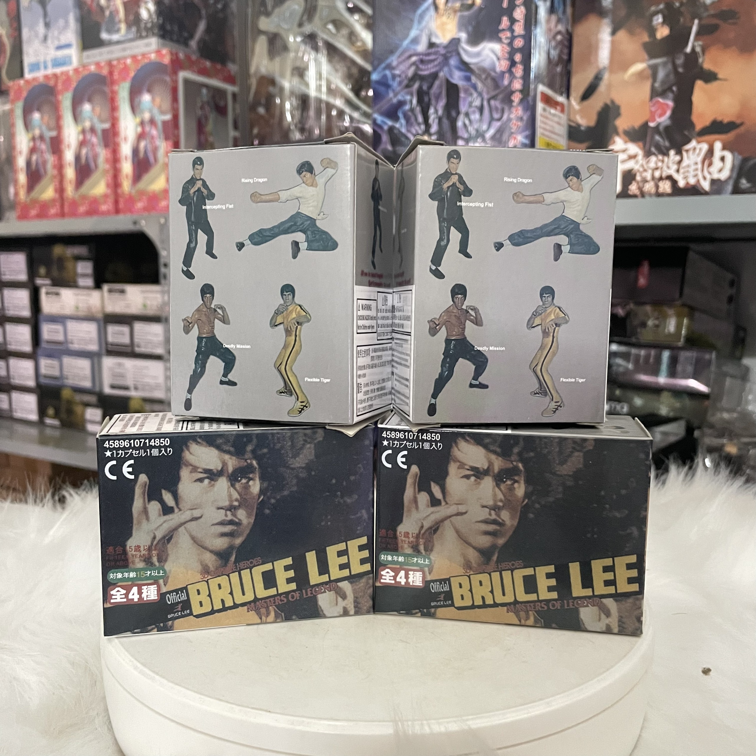 Bộ 4 nhân vật Lý Tiểu Long - Bruce Lee