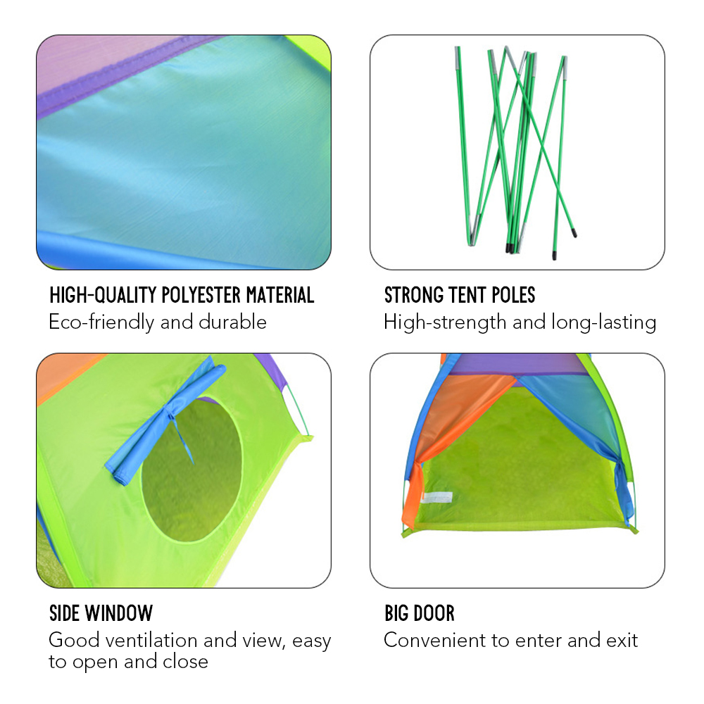 Lều Chơi Giải Trí Cho Bé Trong Nhà Hoặc Ngoài Trời