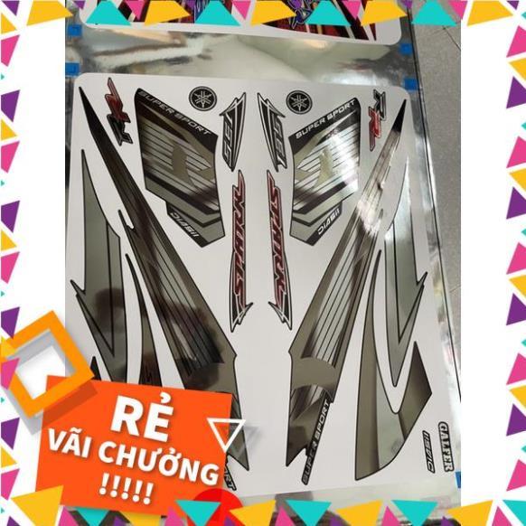 Tem rời Crom Spark Exciter 135 siêu bóng