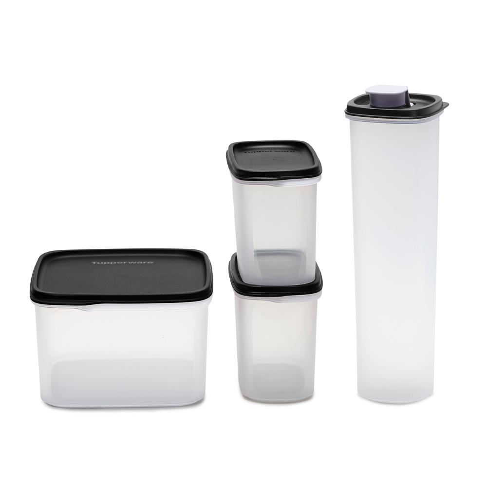 Bộ Hộp Kệ Bếp URBAN KITCHEN SET 4, Nhựa Nguyên Sinh, An Toàn Sức Khỏe